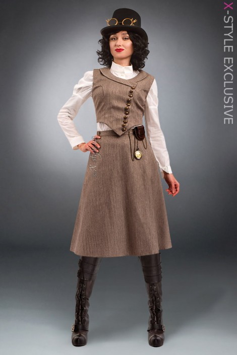 Жіночий костюм Steampunk Retro X8038 (118038)