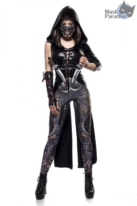 Жіночий карнавальний костюм Steampunk Warrior (118126)