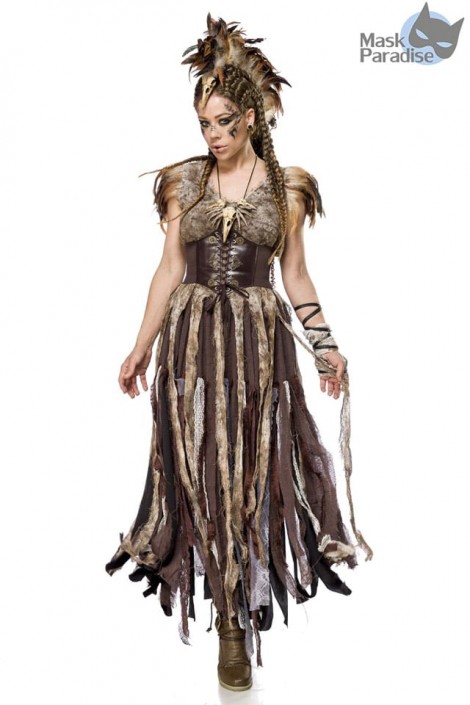 Apocalyptic Warrior Carnival Costume for Women (118133)