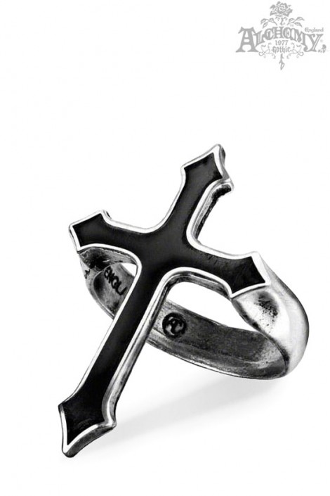 Large Alchemy Gothic In Memoriam Ring (708197)