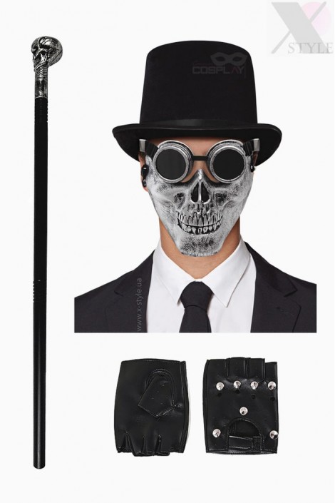 Party Set (Hat, Mask, Goggles, Cane, Gloves) (611009)