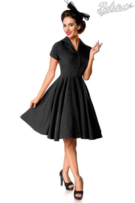 Вінтажне чорне плаття Belsira Premium (105393)