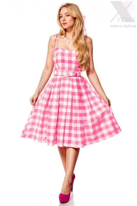Бавовняна сукня Pinky + аксесуари (118153)