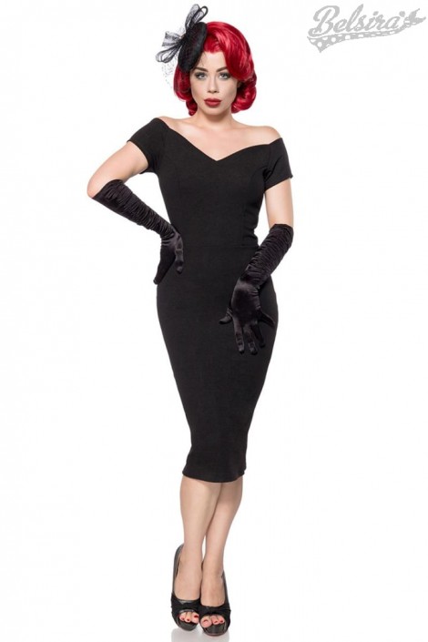 Чорне плаття в стилі Ретро Belsira (105266)