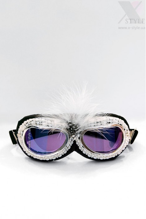 Фестивальные очки с тонированными стеклами в стиле Burning Man (905122)
