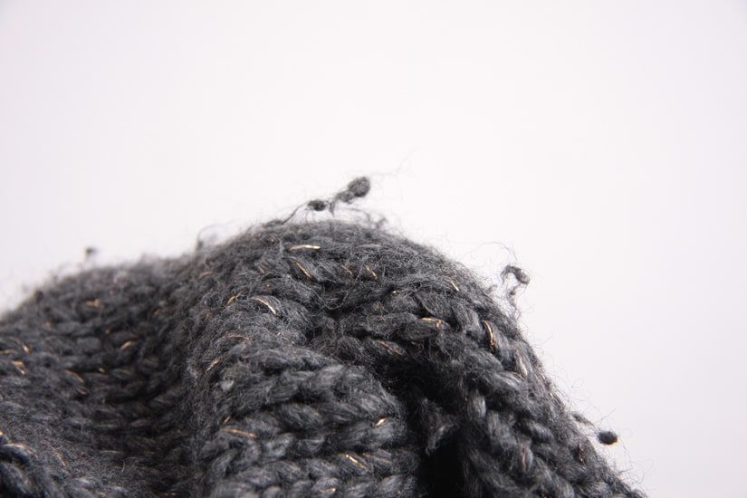 Выбирайте свитер с длинными волокнами во избежание пиллинга