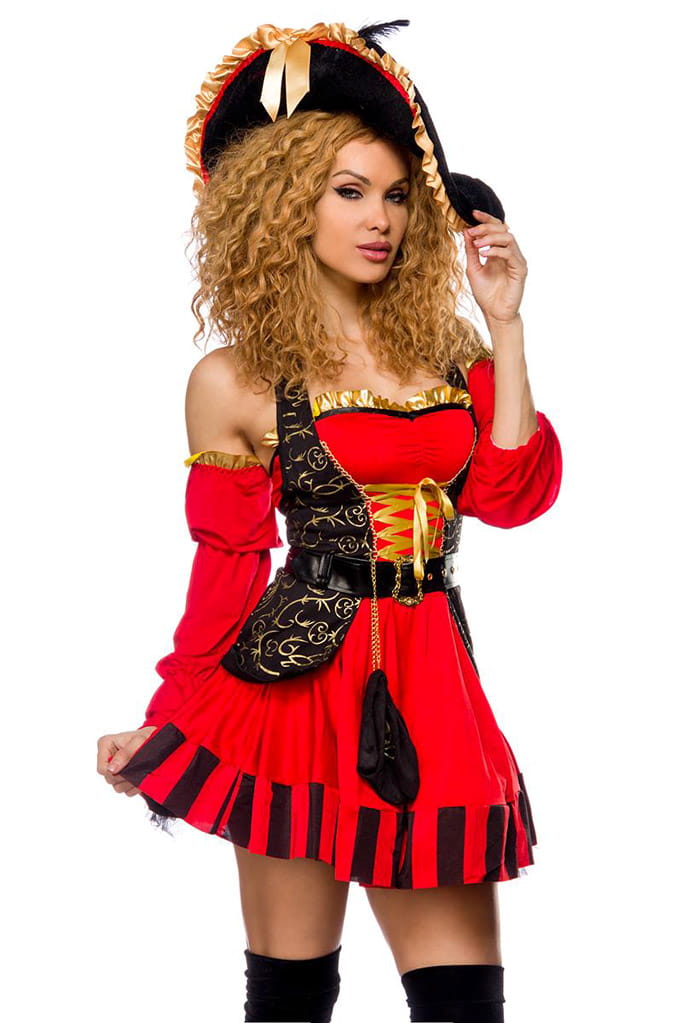 Lost Paradise Sexy Women's Pirate Costume, 5