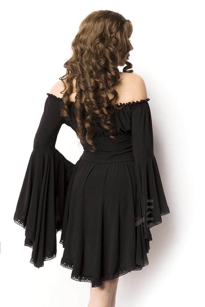 Платье-туника c широкими рукавами A5018, 3
