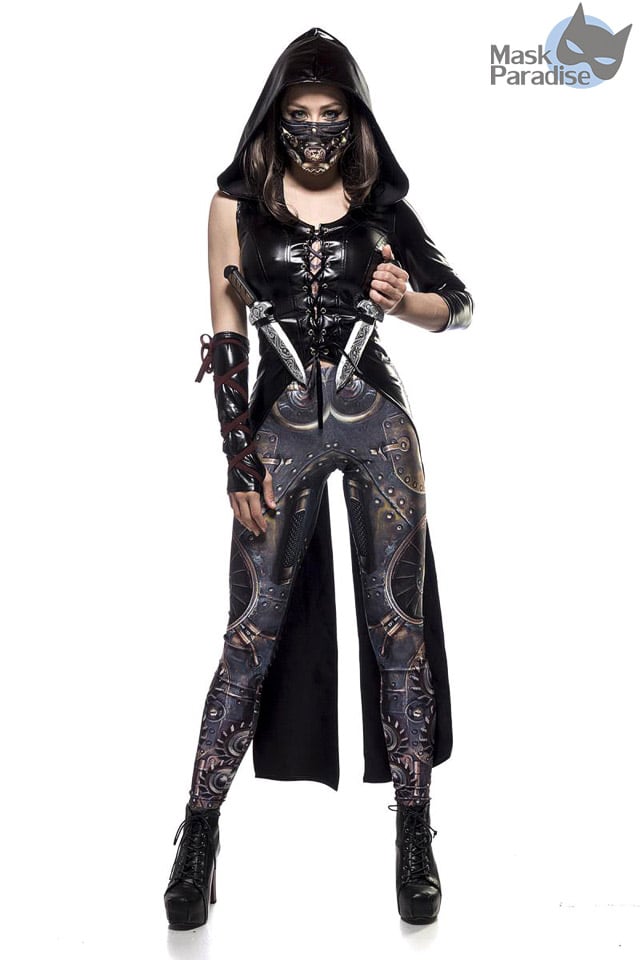 Women's Steampunk Warrior Costume