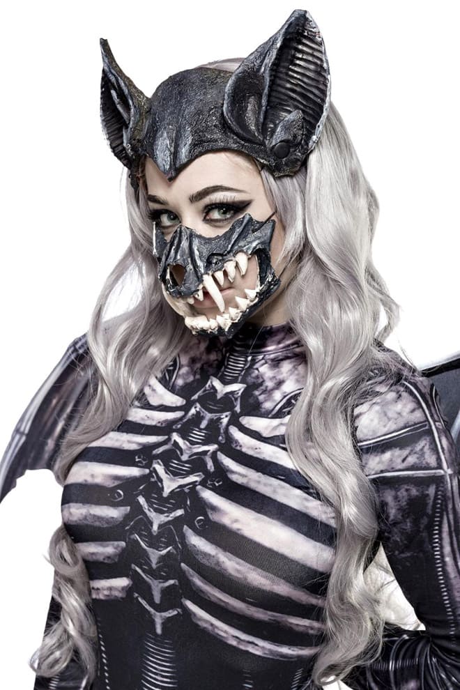 Skull Bat Lady Costume (4 in 1), 7