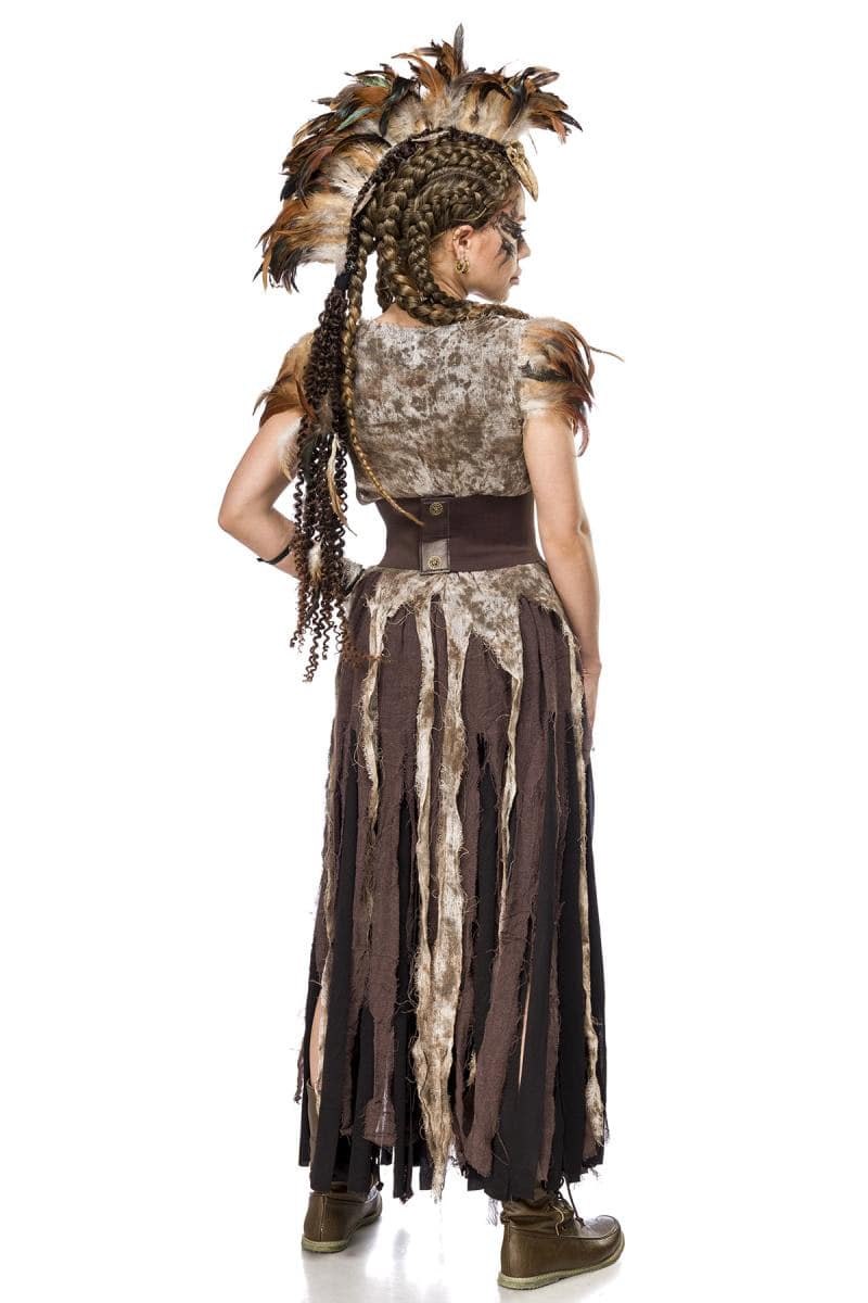 Apocalyptic Warrior Carnival Costume for Women, 5