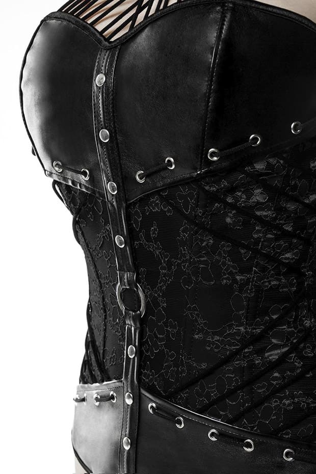 Corset with Choker V1911, 5
