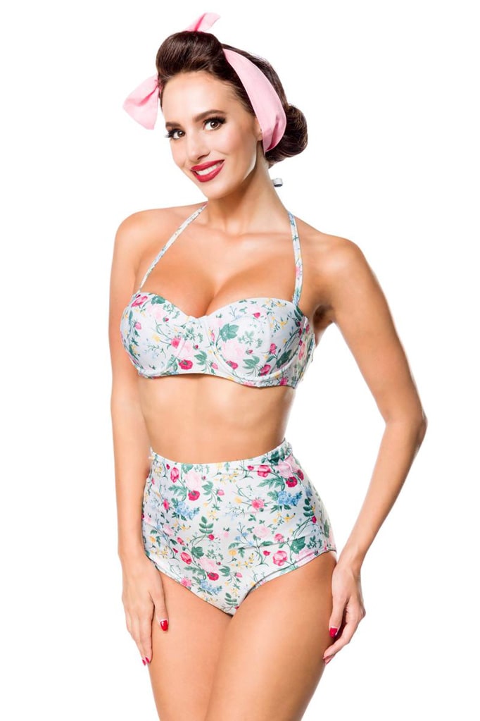 Floral Swimsuit with Interchangeable Straps, 11
