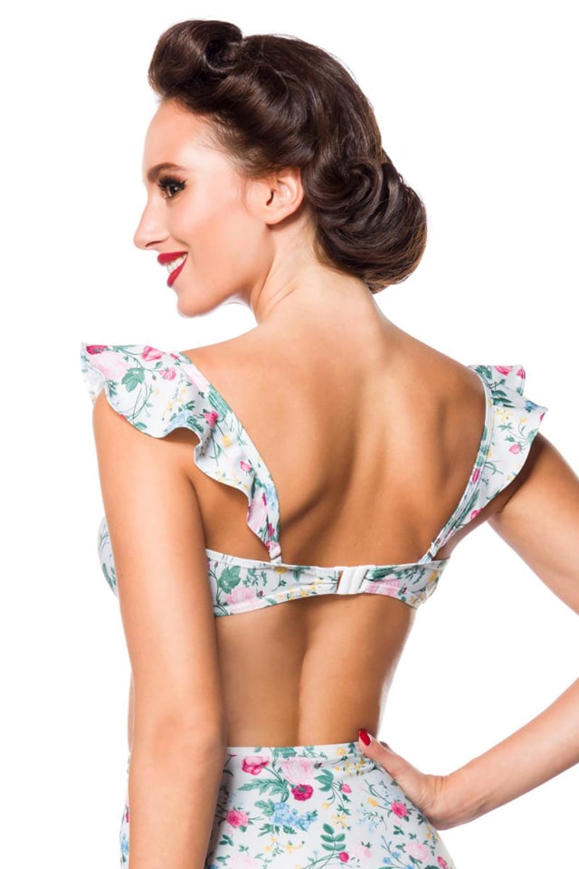 Floral Swimsuit with Interchangeable Straps, 7