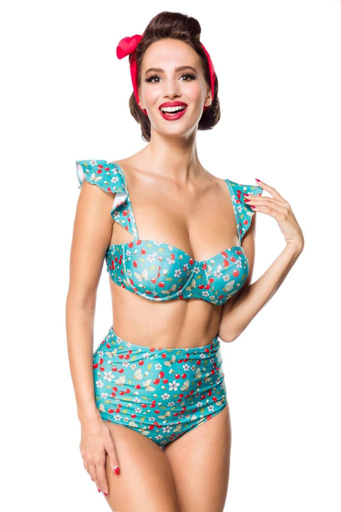 Pin-Up Swimsuit with Interchangeable Straps, 11