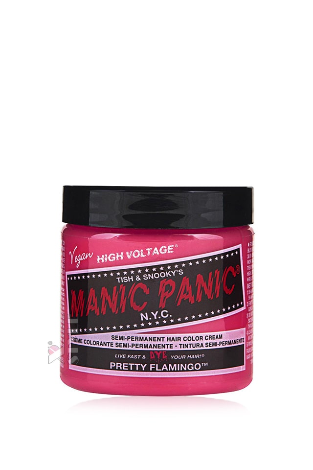 Pretty Flamingo High Voltage cream hair dye, 5