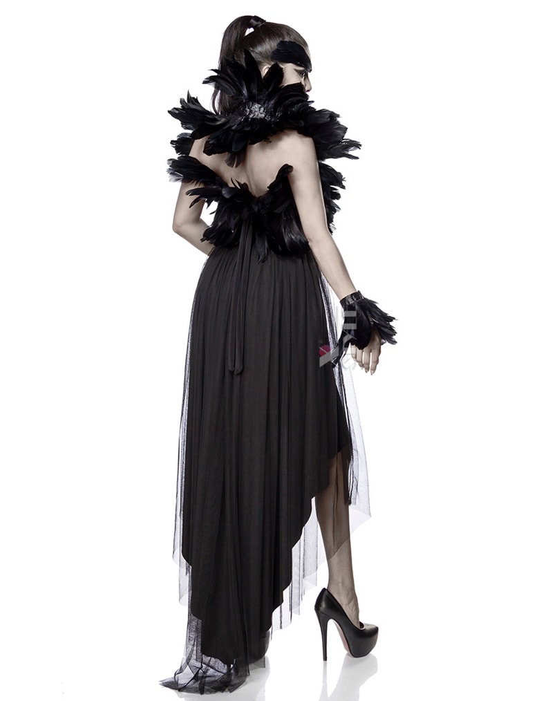 Witch Crow Carnival Costume, 3