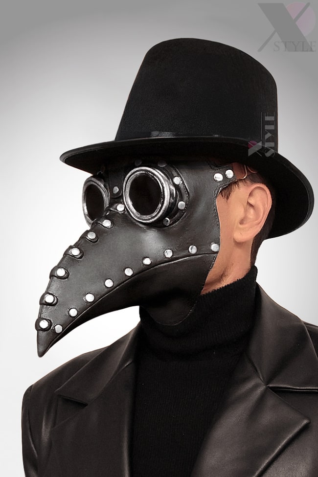 Plague Doctor Set (Mask, Hat, Gloves, Cane), 11