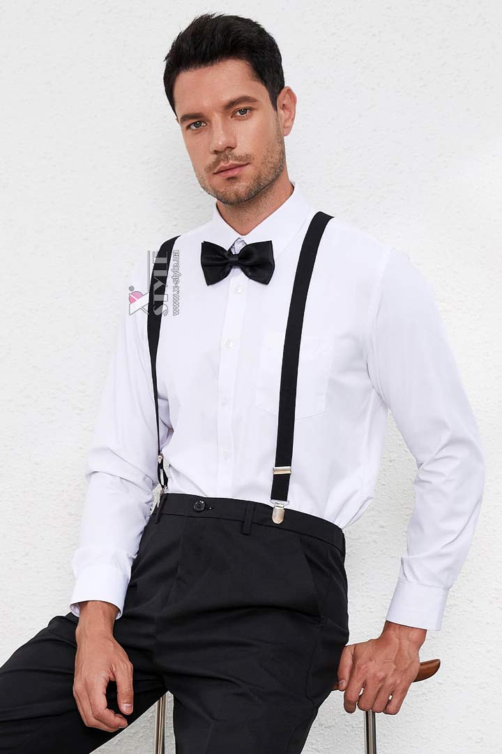 Gatsby Gentleman's Set (suspenders, bow tie), 3