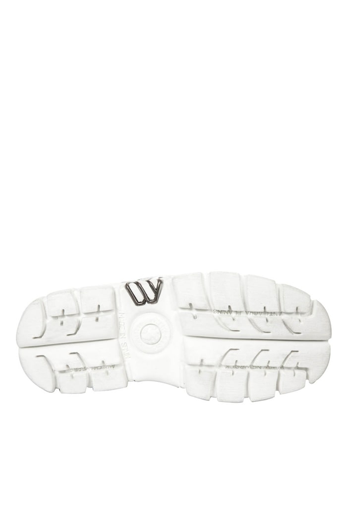 White Chunky Platform Sneakers B4004, 11