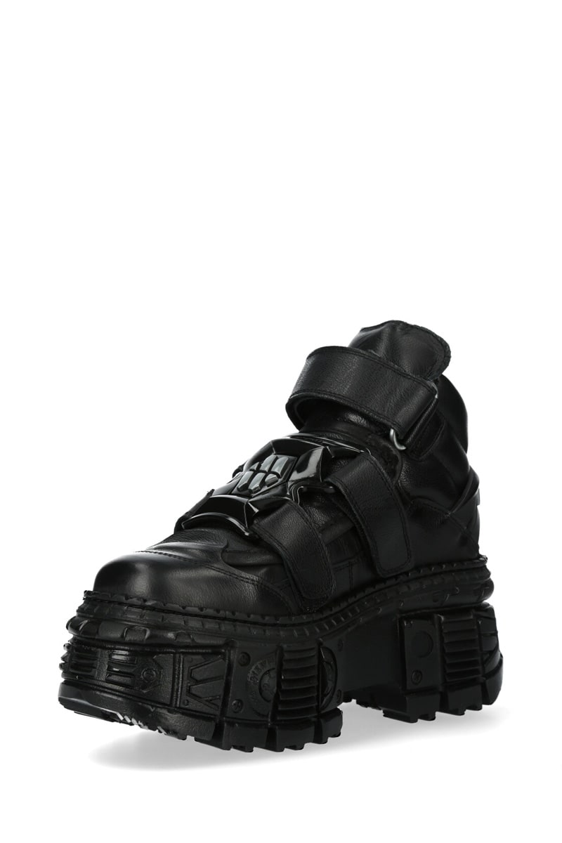 New Rock Y2K Chunky High Platform Sneakers, 3