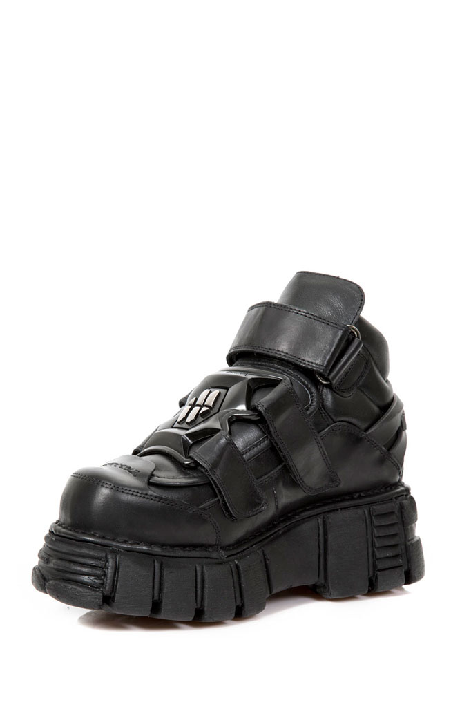Черные кожаные ботинки N4016 ITALY, 3