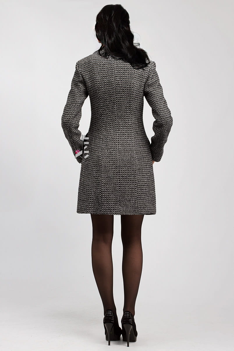 Tweed Demi-Season Women's Coat Х4058, 9