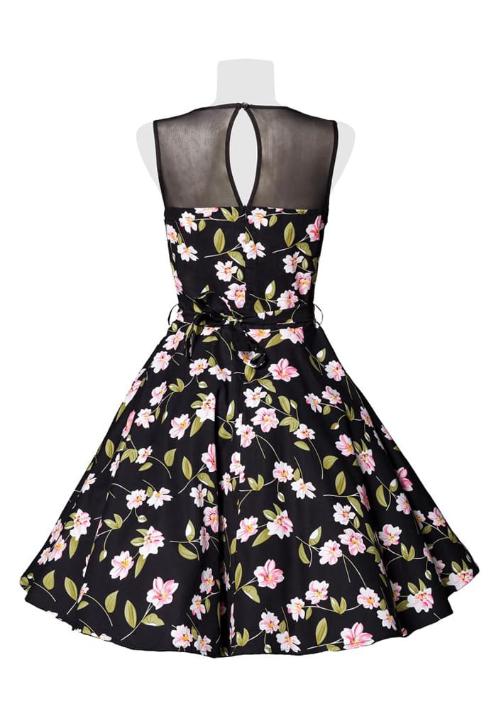 Сукня в стилі Ретро з квітковим візерунком B5516, 7