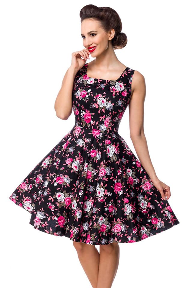 Belsira Floral 50's Dress, 9