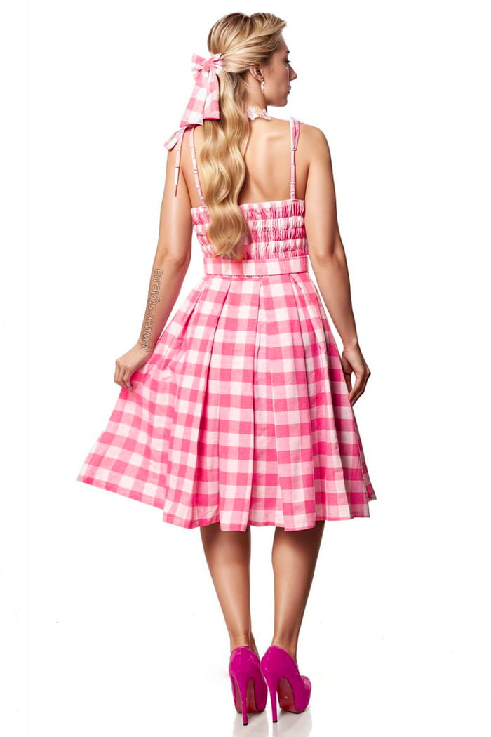 Бавовняна сукня Pinky + аксесуари, 7