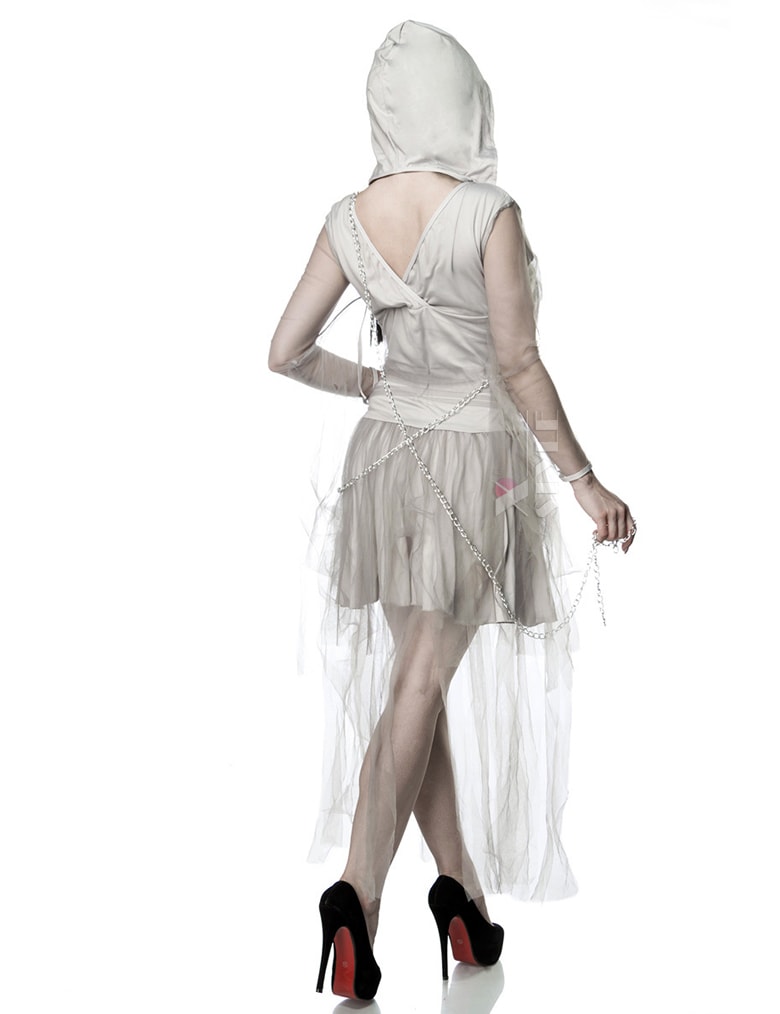 Skeleton Ghost Costume, 5