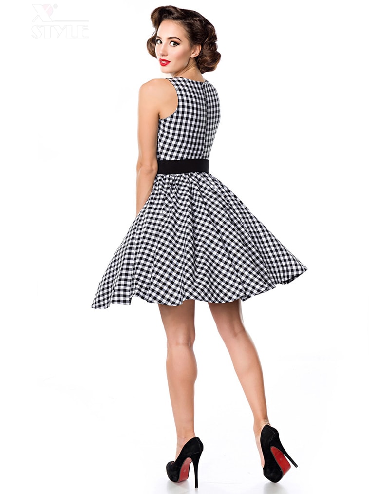 Платье в стиле 50-х с поясом, 3