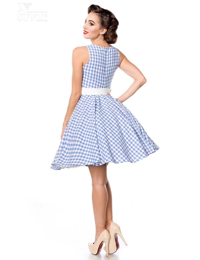 Хлопковое платье в стиле 50-х, 7