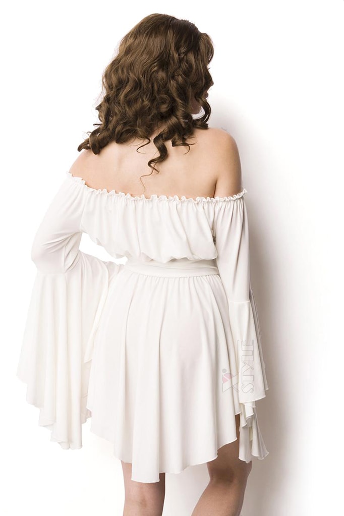 Amynetti White Tunic Dress, 3