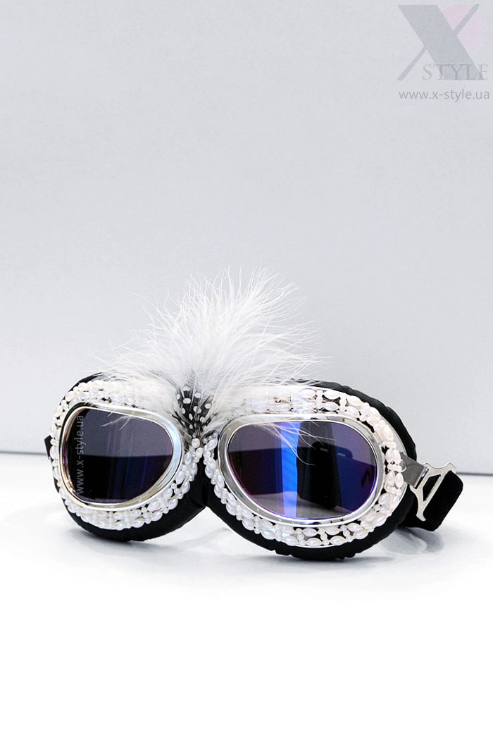 Фестивальные очки с тонированными стеклами в стиле Burning Man, 7