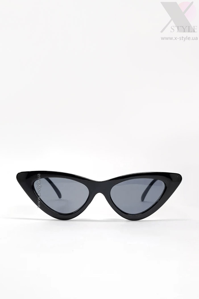 Черные очки "кошачий глаз" X5093, 13
