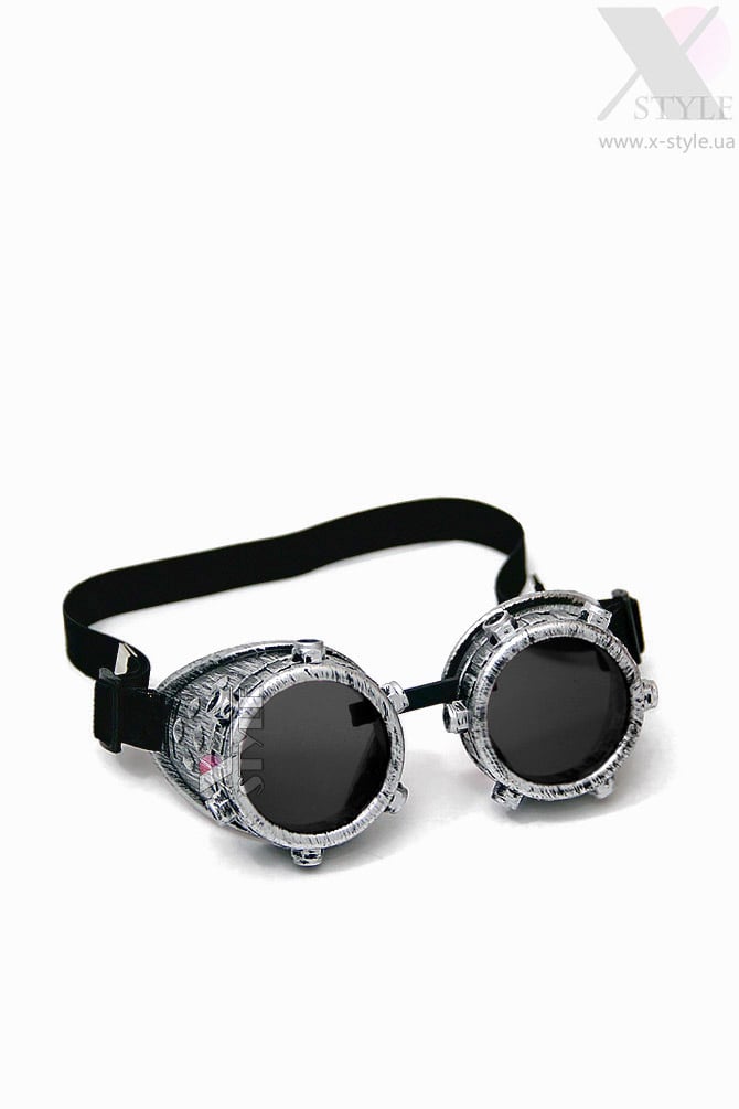 Perforated Lenses Steampunk Glasses X148, 5
