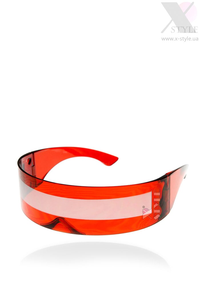 Cyberpunk Red Futuristic Glasses , 7