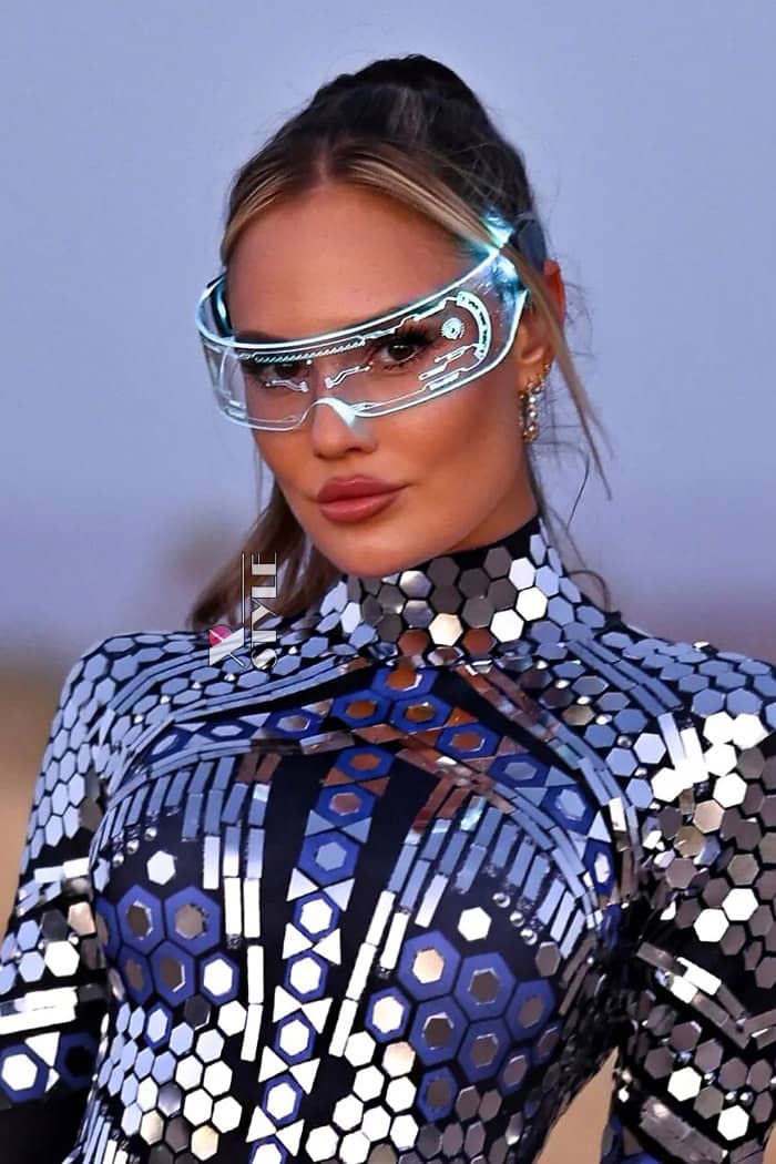 Cyberpunk LED Futuristic Glasses, 9