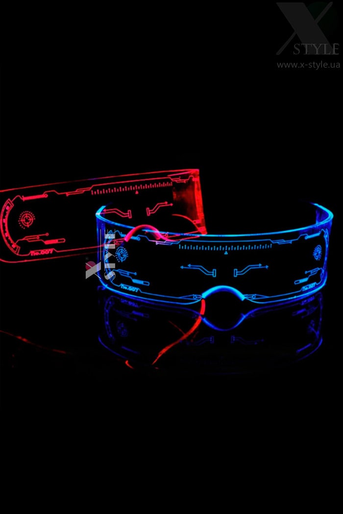Cyberpunk LED Futuristic Glasses, 11