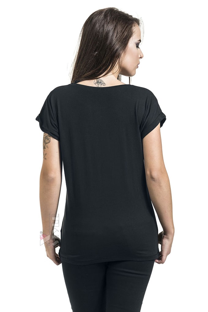 Довга жіноча футболка з принтом Zipped, 9