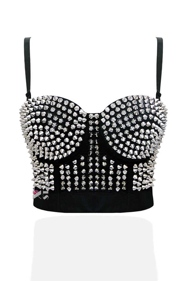 Studded Bustier Top, 3