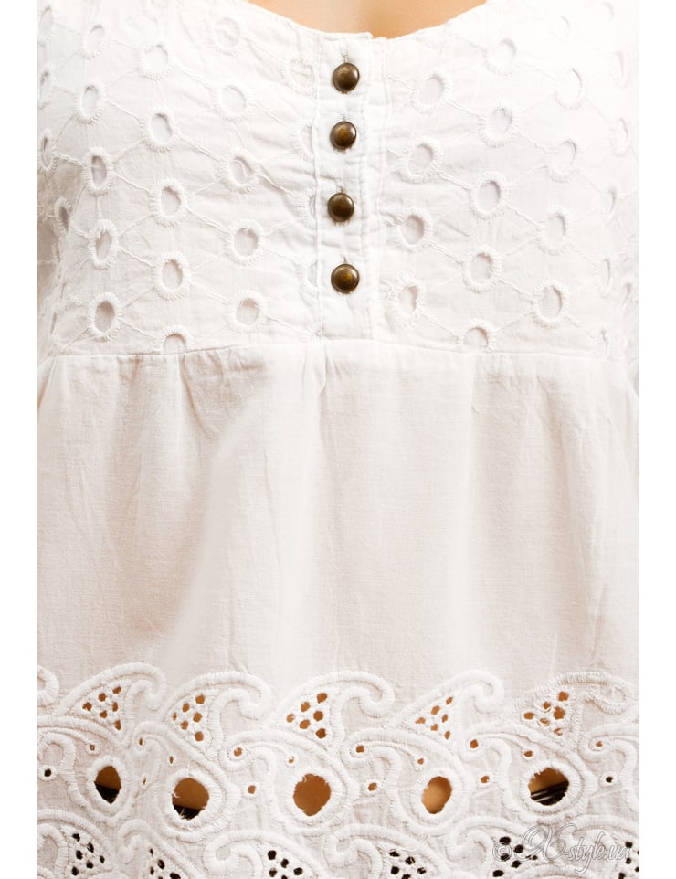 Women's Cotton Top with Embroidery I-142, 5