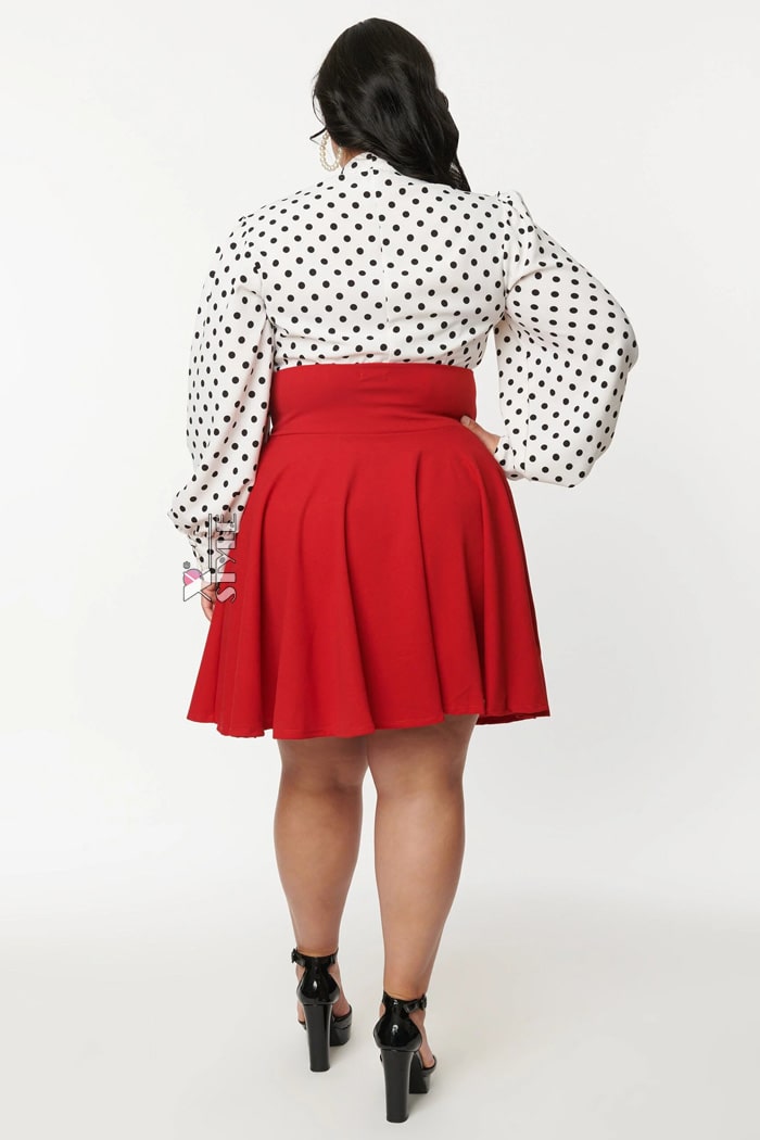 Retro Corset Skirt Plus Size, 5