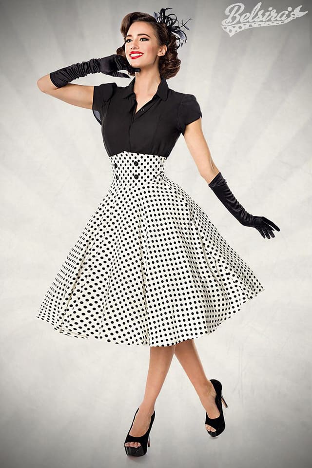 Vintage Wide High Waist Skirt, 5