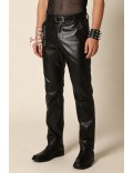 Мужские кожаные брюки