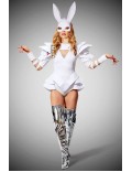 Білий футуристичний костюм кролика X-Style