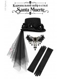 Карнавальный набор в стиле Santa Muerte