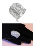 Массивное кольцо с камнями XT-Jewelry