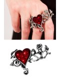 Кольцо на два пальца Alchemy Gothic